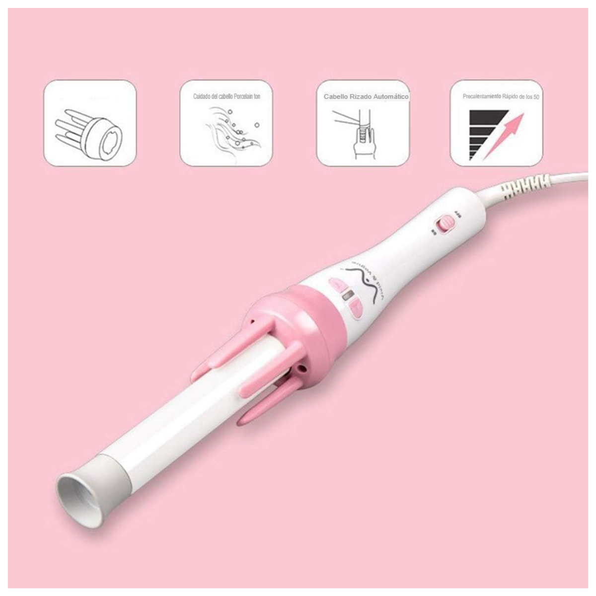 Rizadora Doble Vía De Hierro