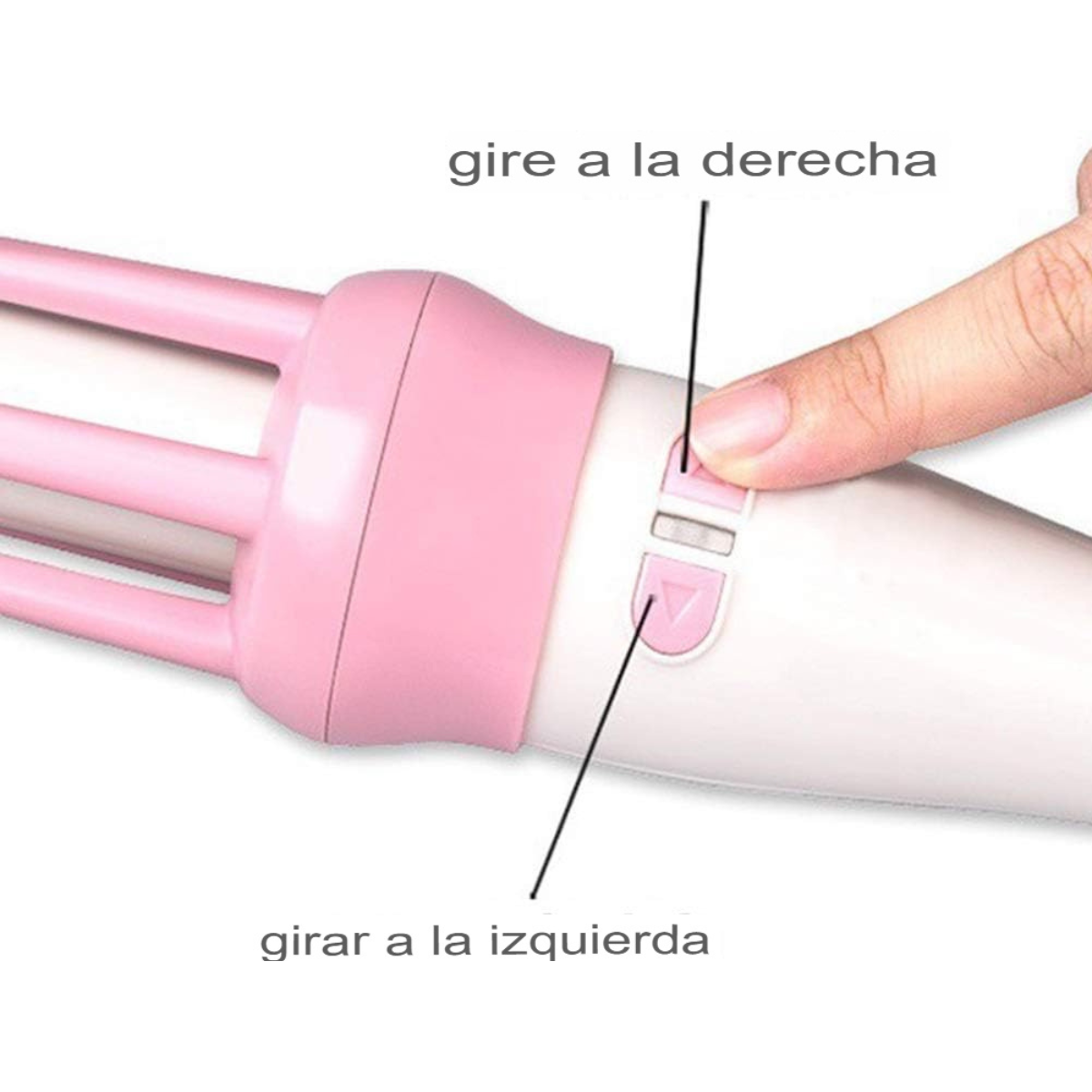 Rizadora Doble Vía De Hierro